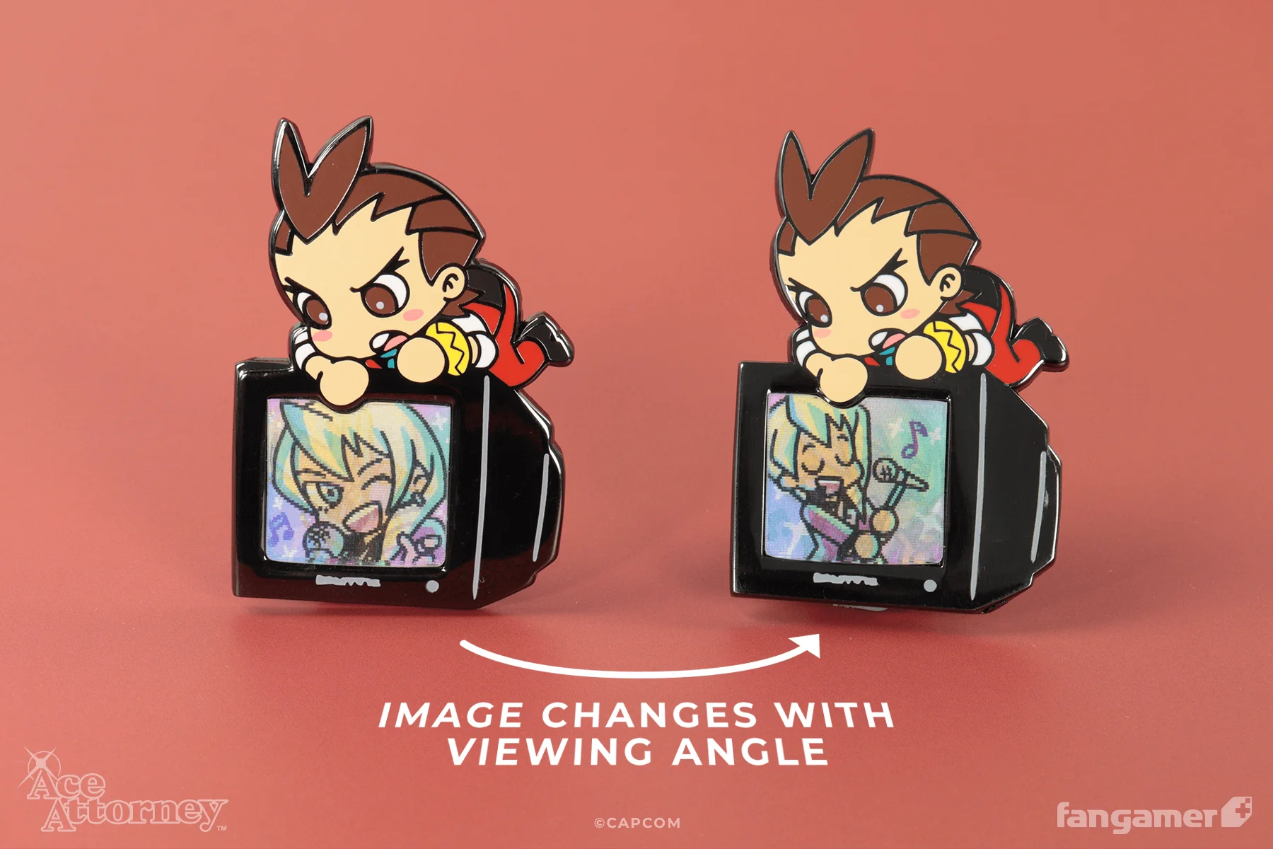 Let's Rock! Lenticular Pin - Image 8