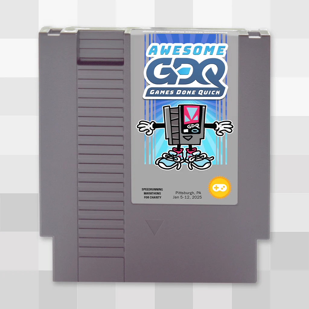 AGDQ 2025 Limited Edition NES Cartridge - Image 3