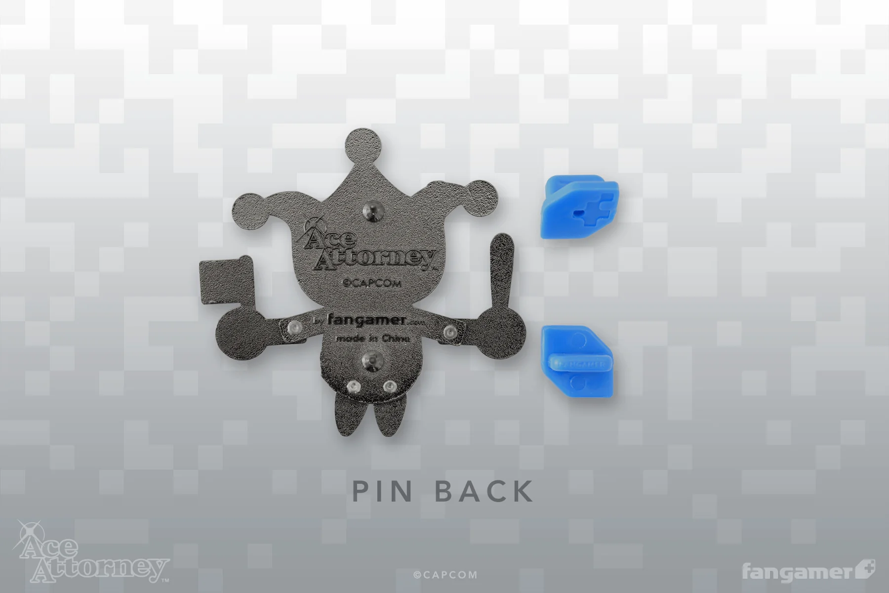 Blue Badger Dancing Pin - Image 4