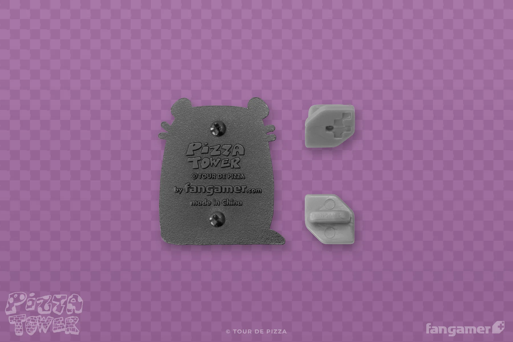 Brick the Rat Pin - Image 4