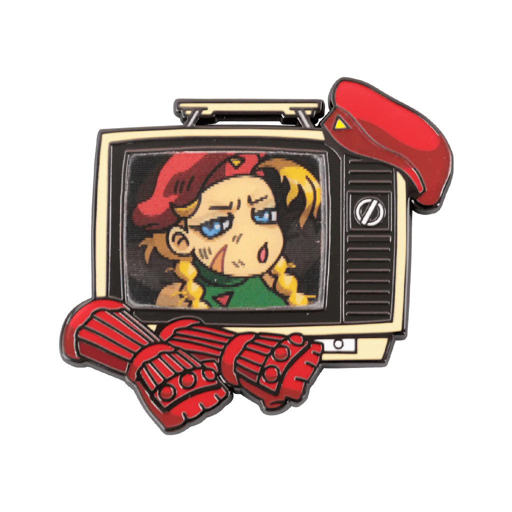 Street Fighter Buddies Lenticular Pin: Cammy - Image 3