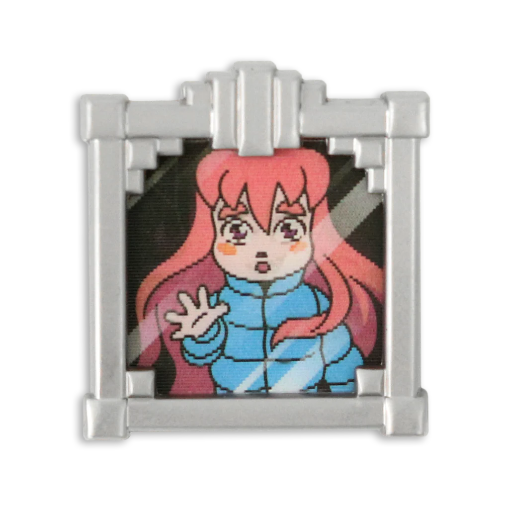 Double Mirror Lenticular Pin - Image 2