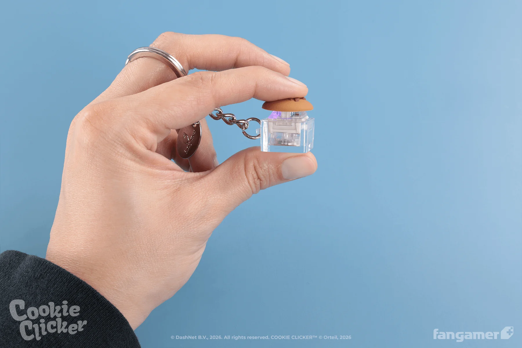 Cookie Clicker Clicker Cookie Keychain - Image 6