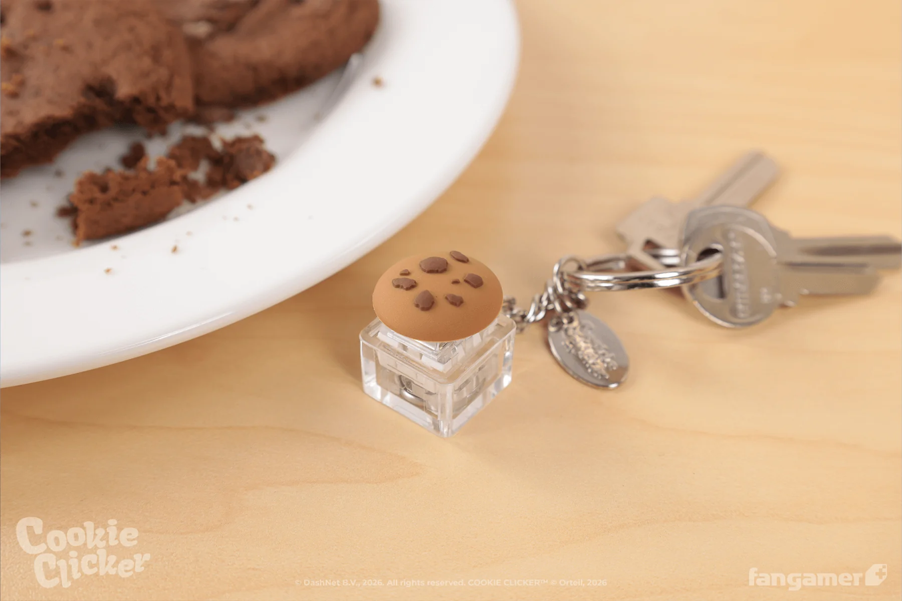 Cookie Clicker Clicker Cookie Keychain - Image 7