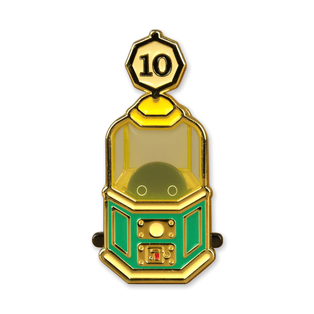 Fortune Teller Crow Sliding Pin - Image 3