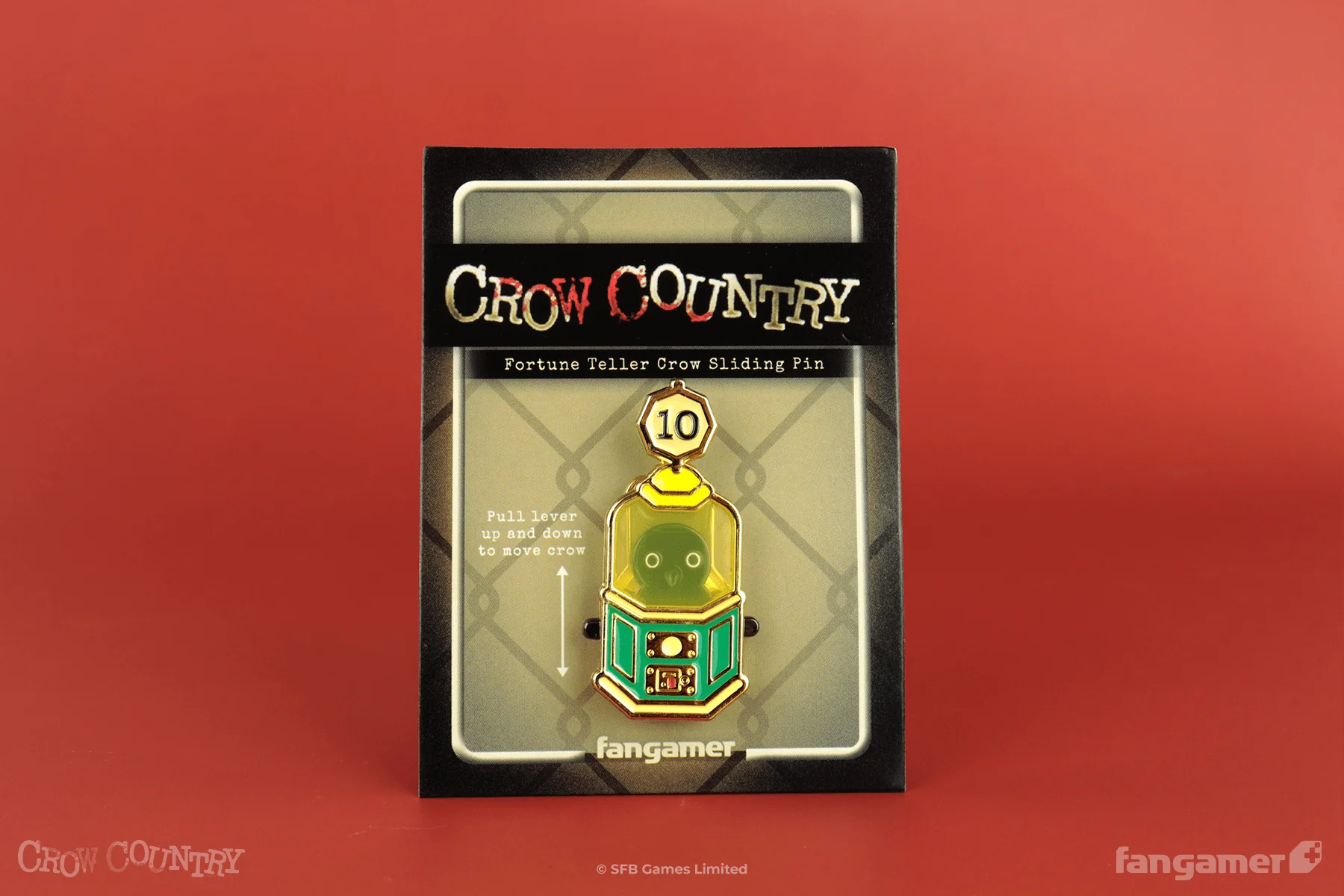 Fortune Teller Crow Sliding Pin - Image 7