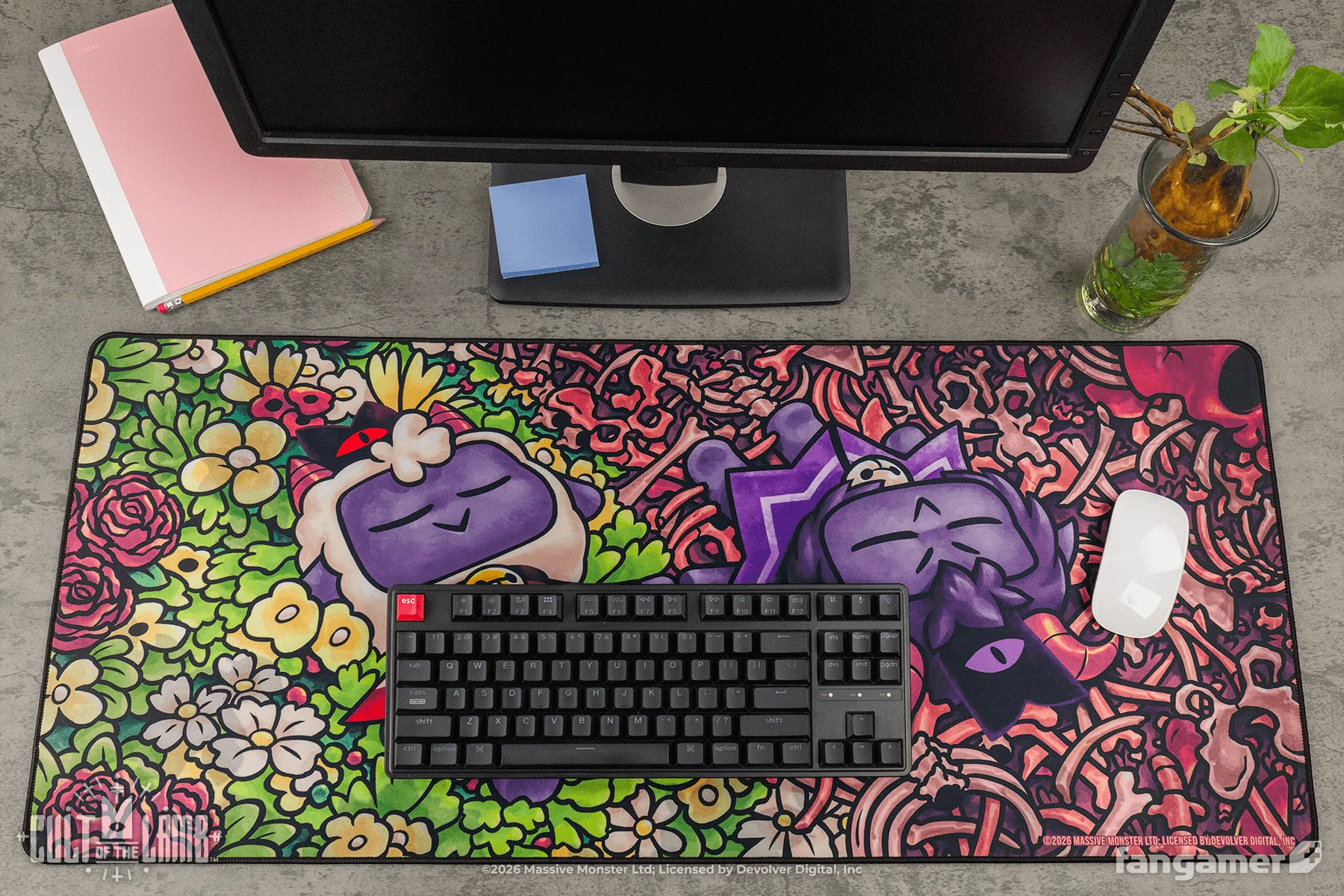 Friends That Slay Together Desk Mat - Image 4