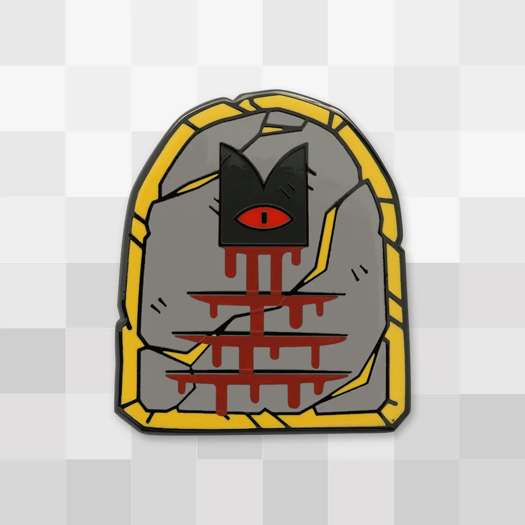 Commandment Stone Pin