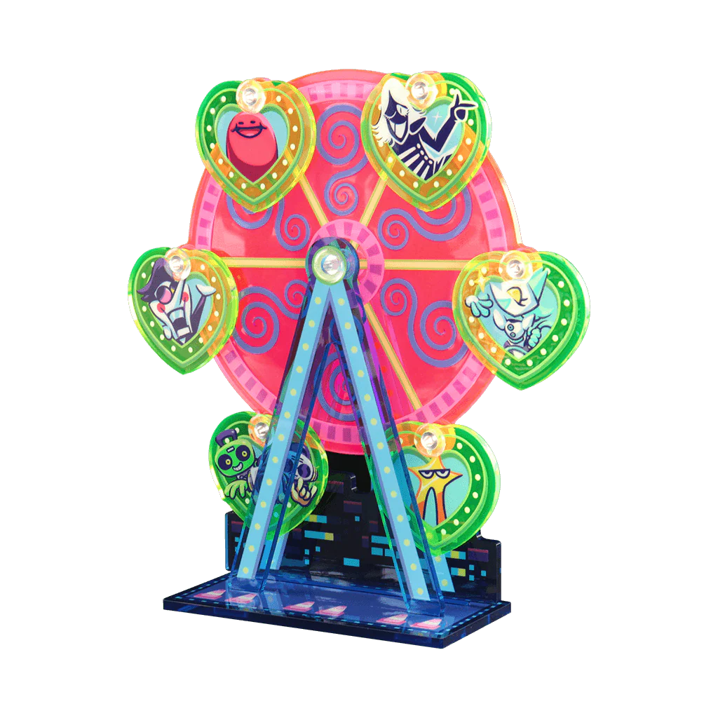Cyber City Ferris Wheel Acrylic Standee - Image 2