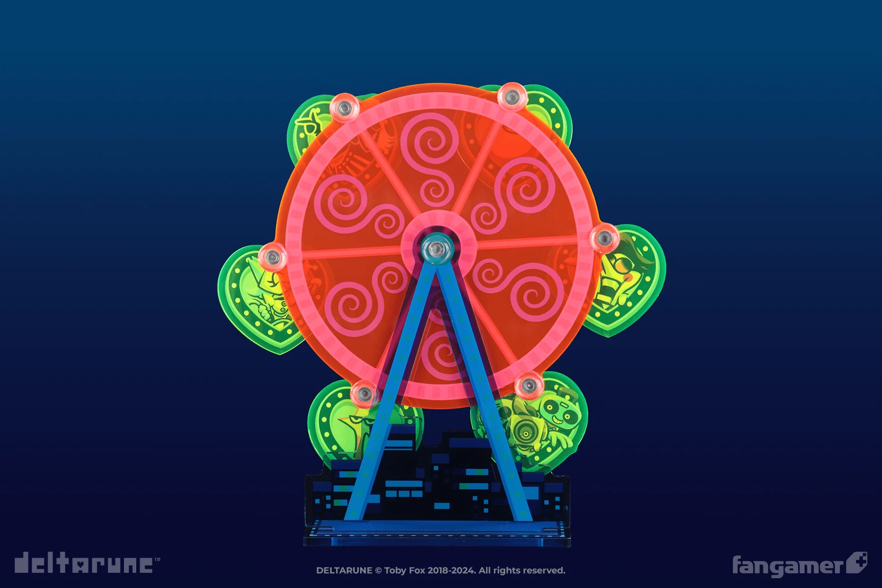 Cyber City Ferris Wheel Acrylic Standee - Image 4