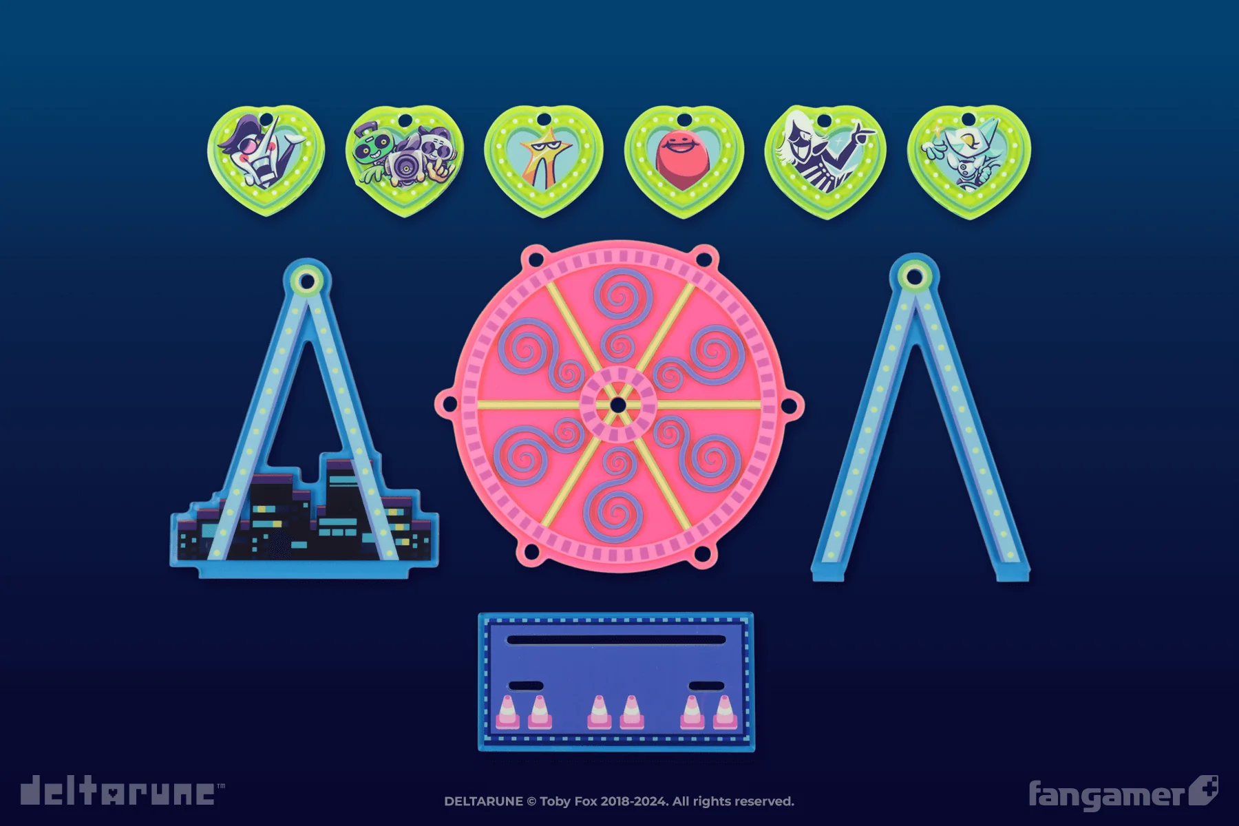 Cyber City Ferris Wheel Acrylic Standee - Image 8