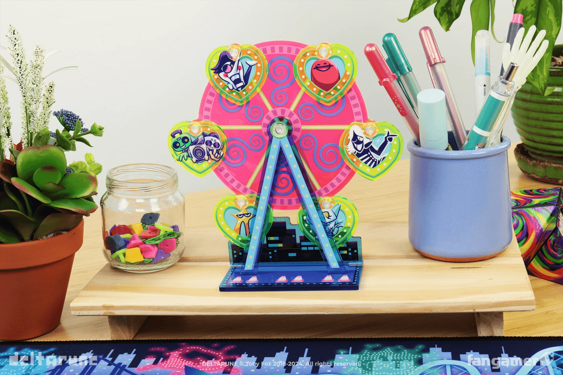 Cyber City Ferris Wheel Acrylic Standee - Image 9
