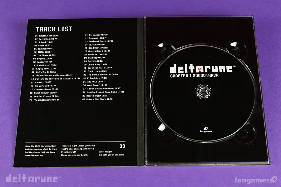 DELTARUNE Chapter 1 CD Soundtrack - Image 5