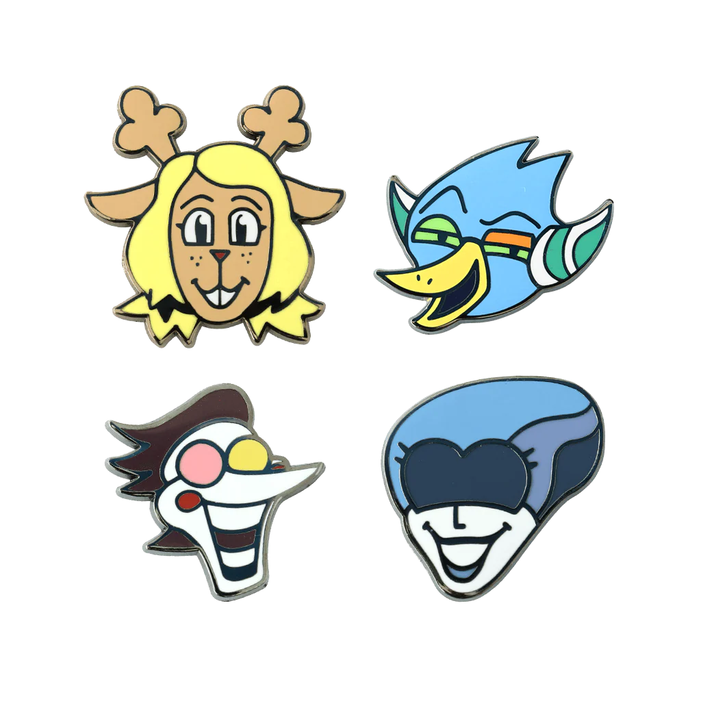 DELTARUNE Character Pin Set 3 - Image 2