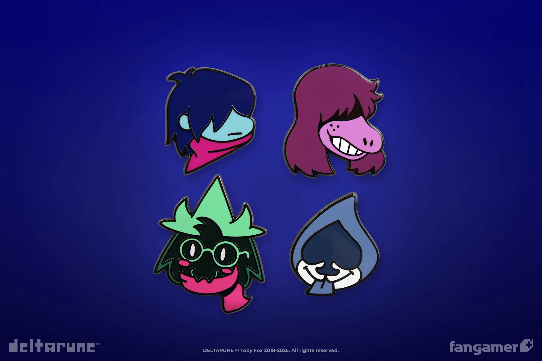 DELTARUNE Character Pin Set 1 - Image 3
