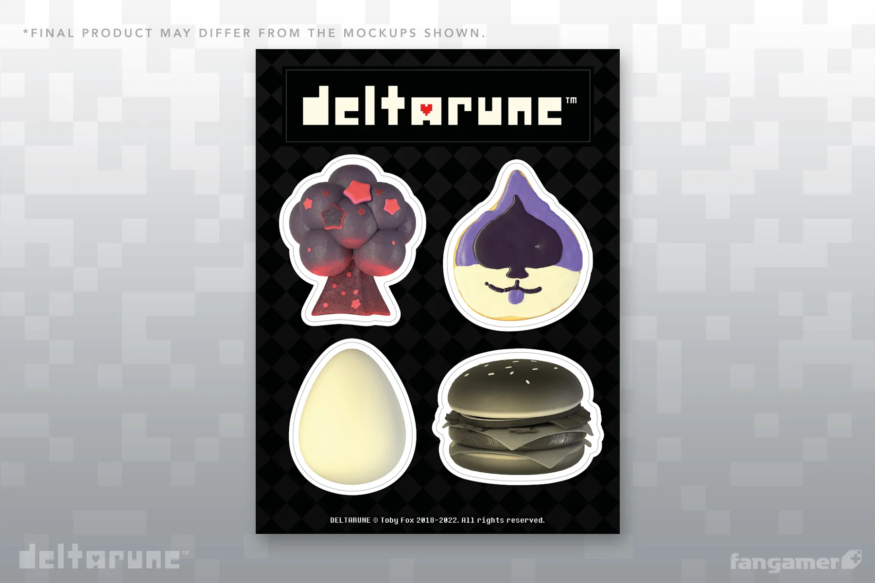 DELTARUNE NPC Sticker Sheet - Image 4