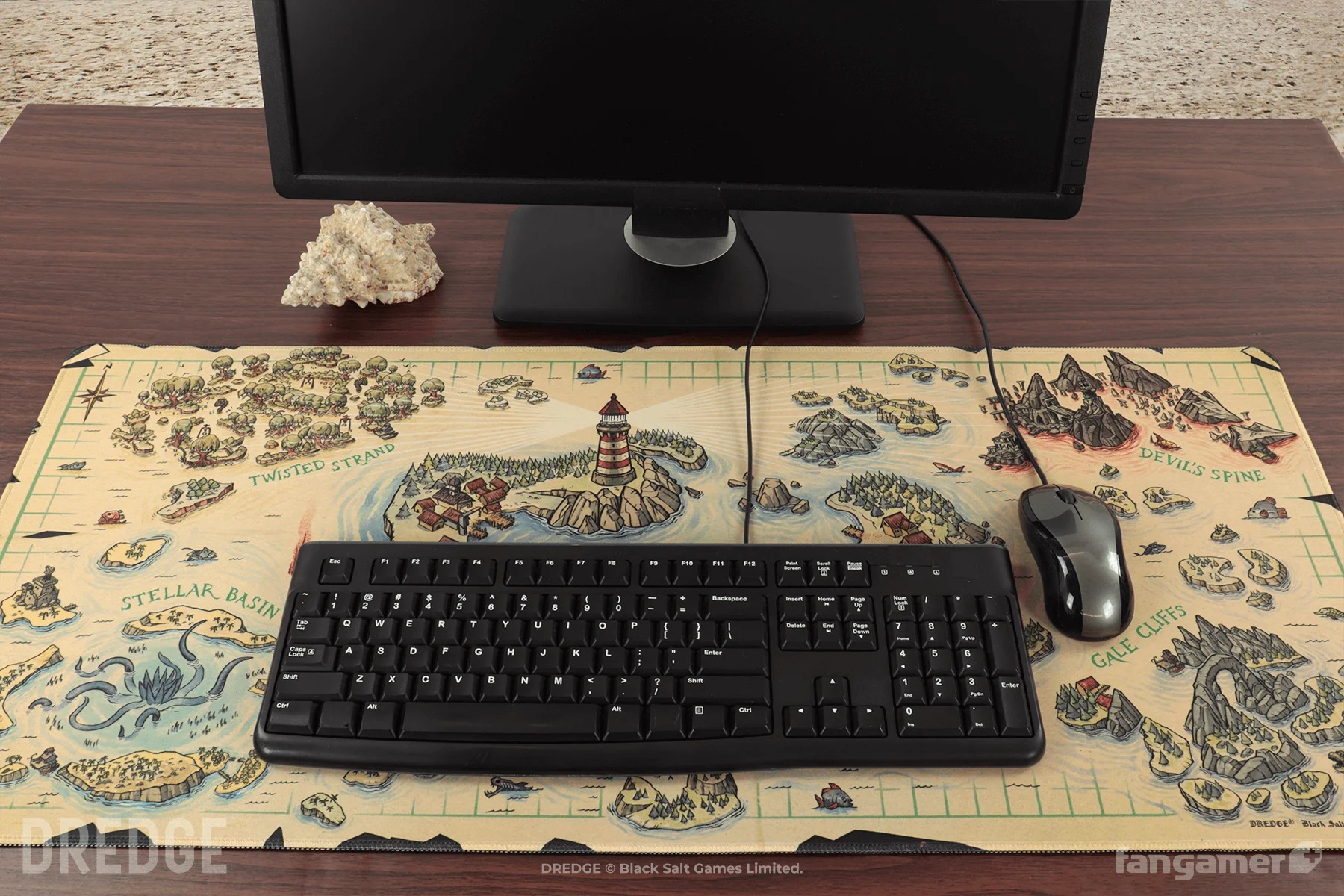 Fisherman's Map Desk Mat - Image 5