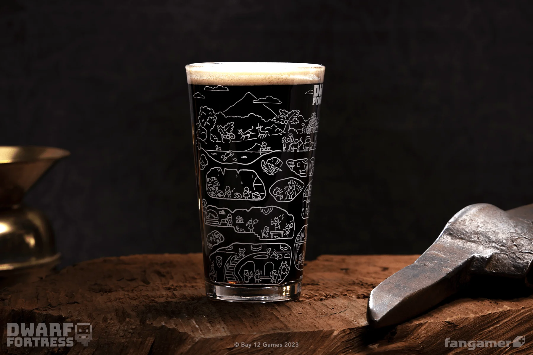 Fortress Cross-Section Pint Glass - Image 6