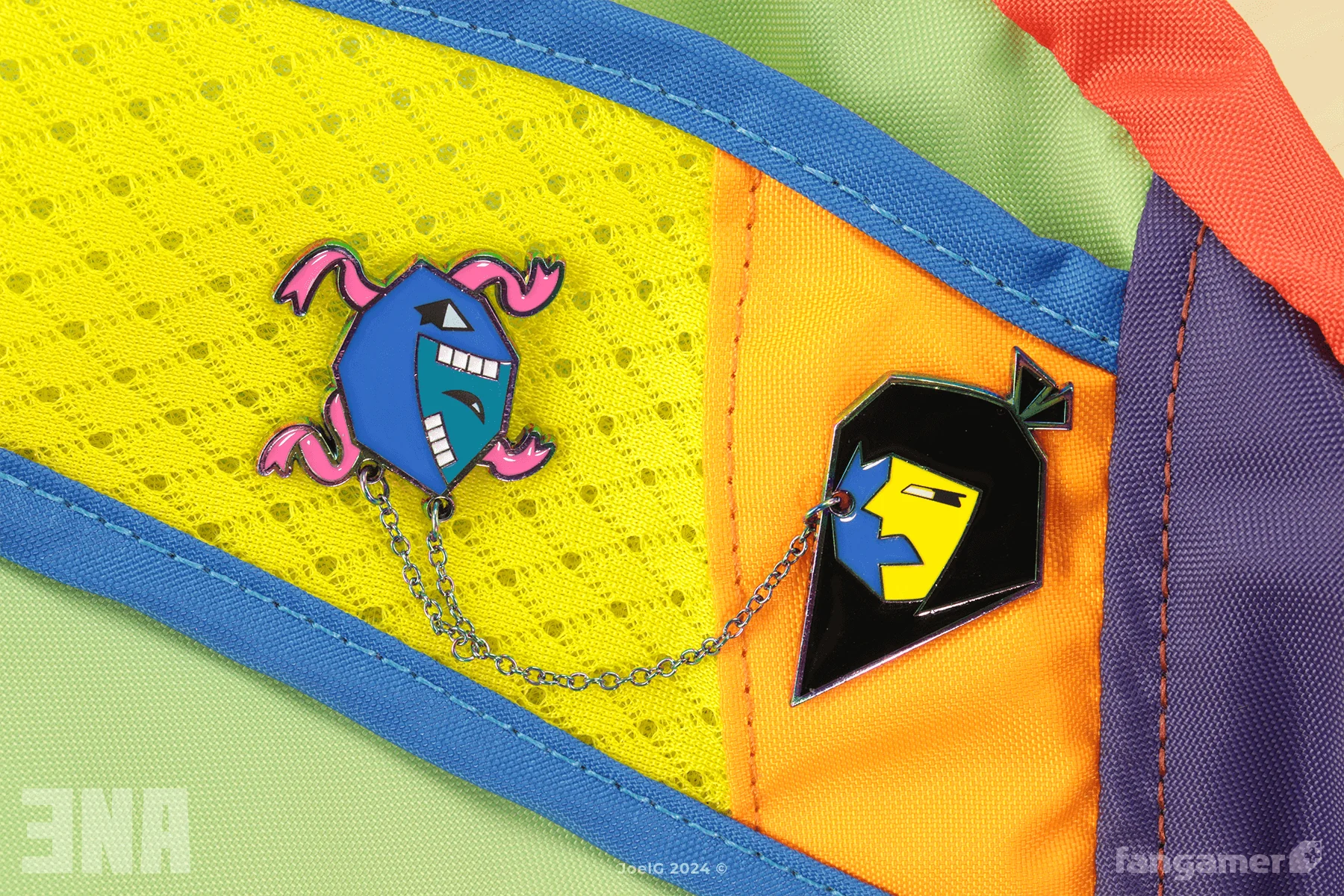 ENA Chained Mask Pin - Image 5