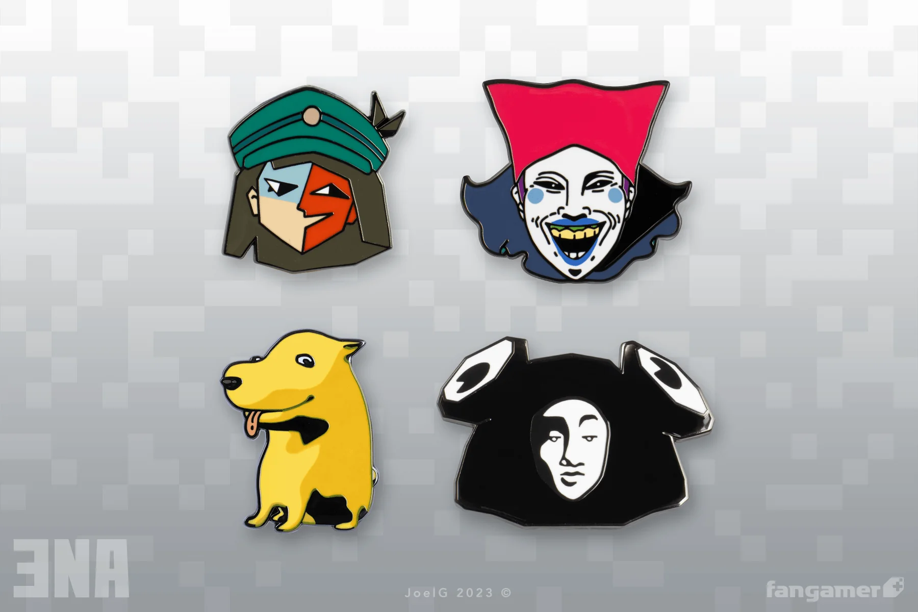 ENA Character Pin Set - Image 3