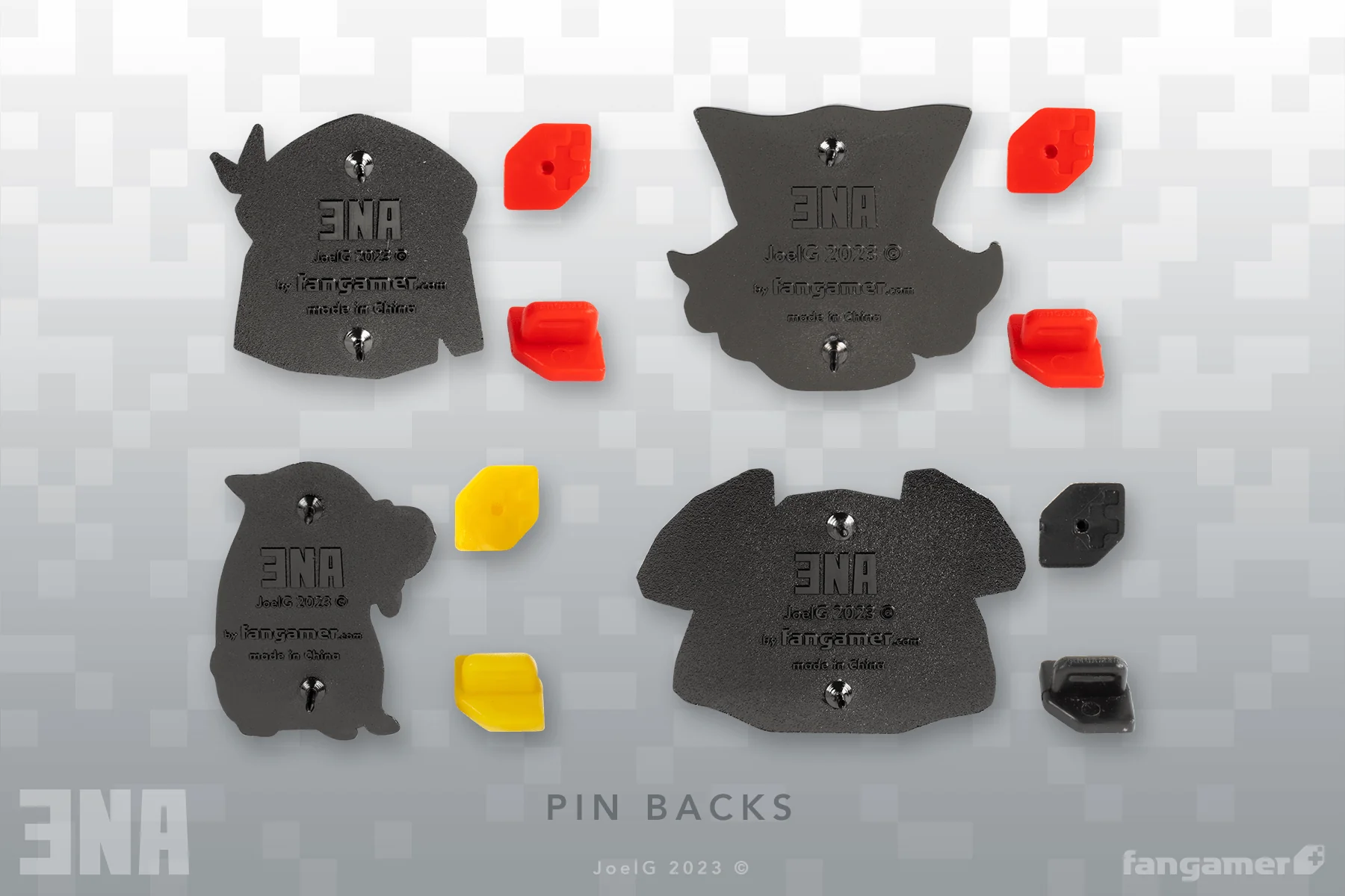 ENA Character Pin Set - Image 4