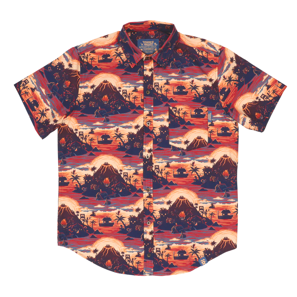 Ginger Island Resort Button Up Shirt - Image 2