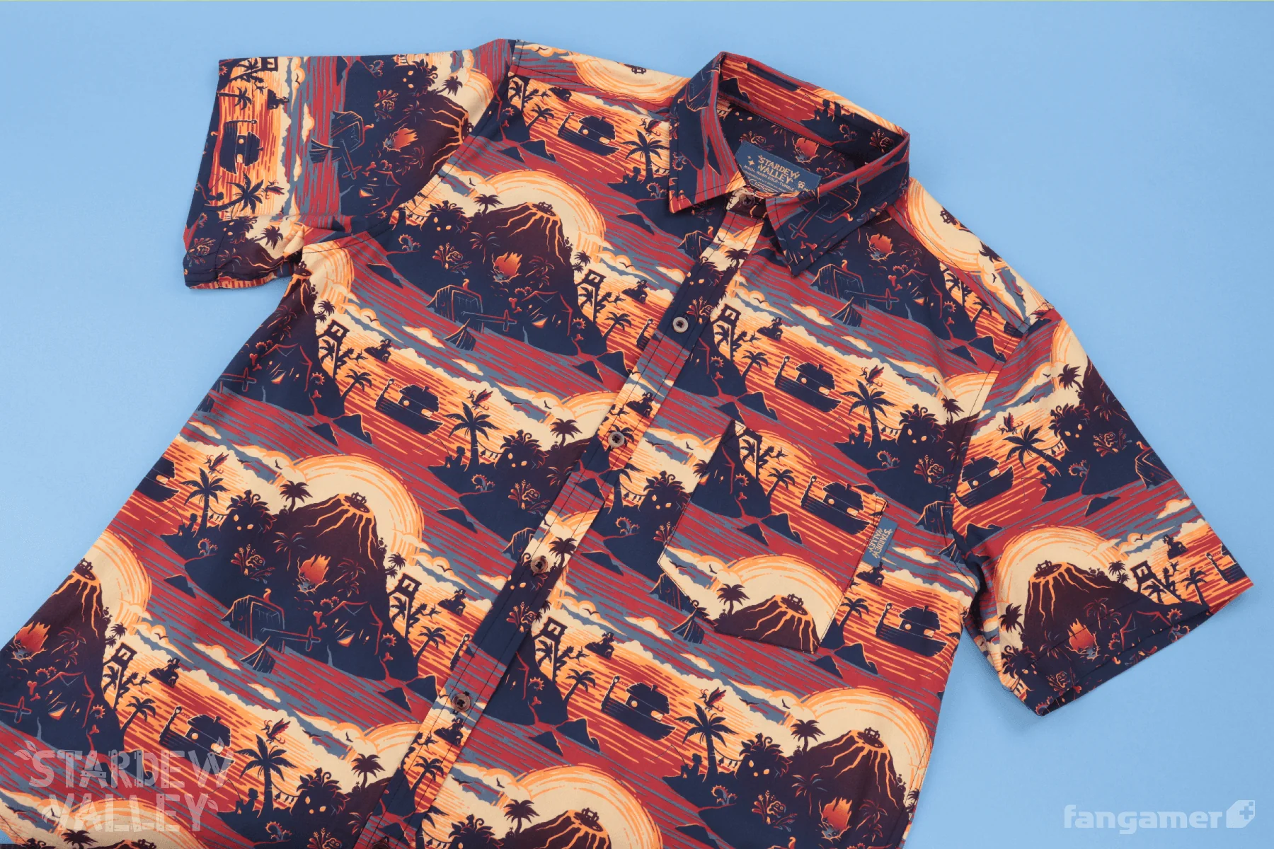Ginger Island Resort Button Up Shirt - Image 4