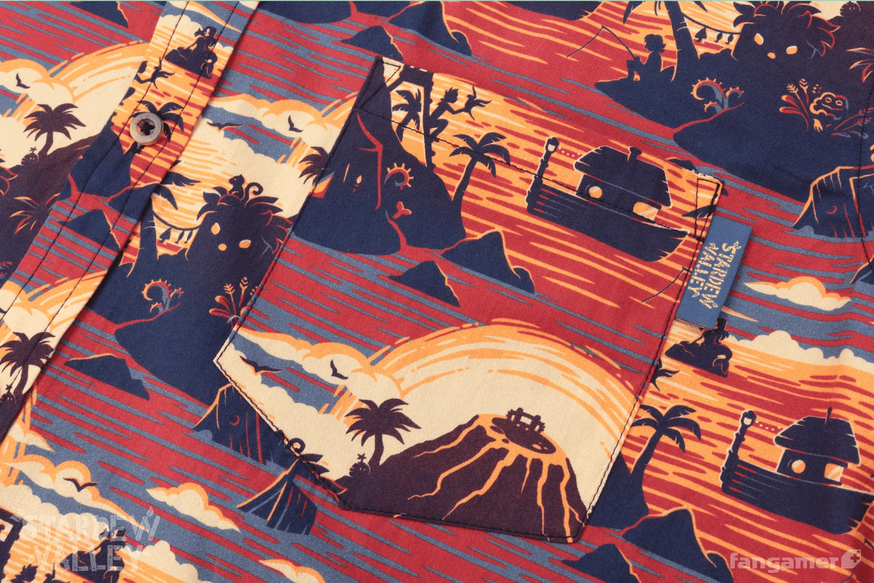 Ginger Island Resort Button Up Shirt - Image 5