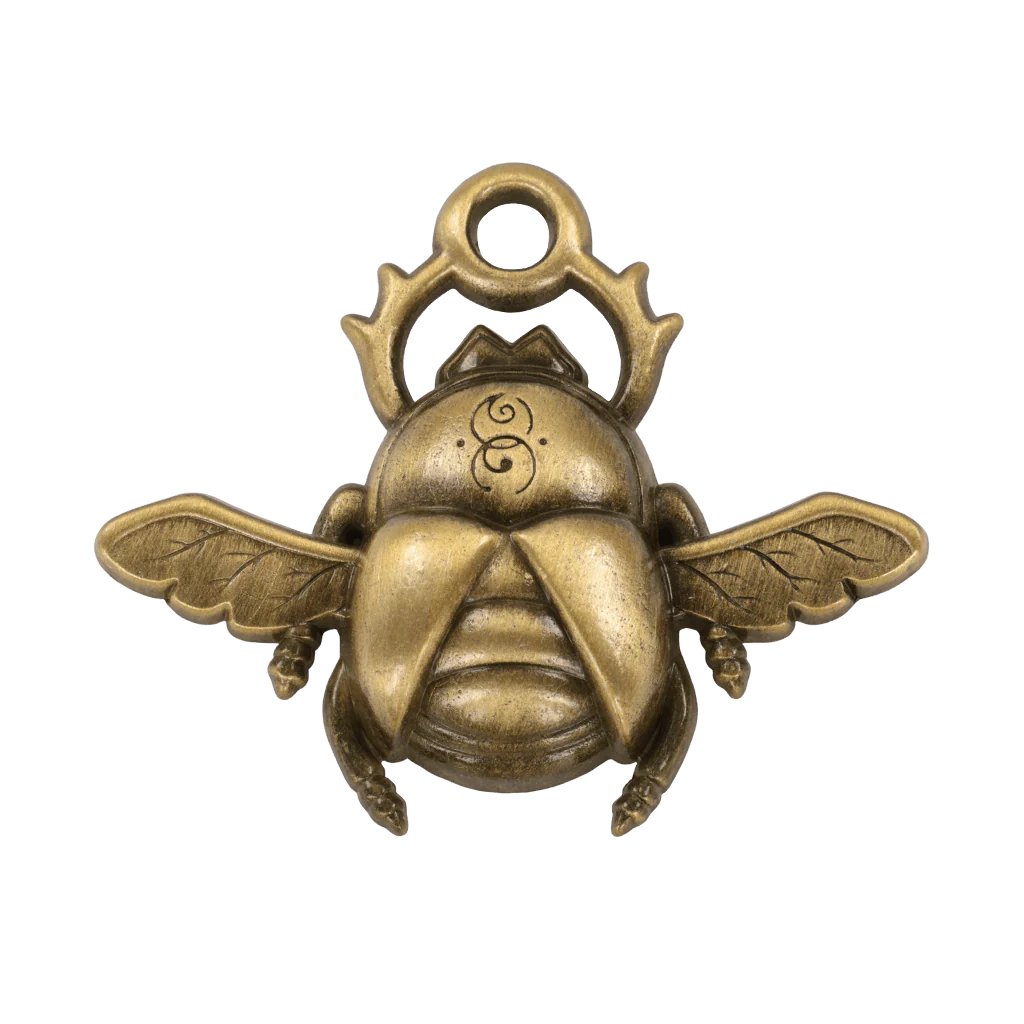 Gold Scarab Pin - Image 2