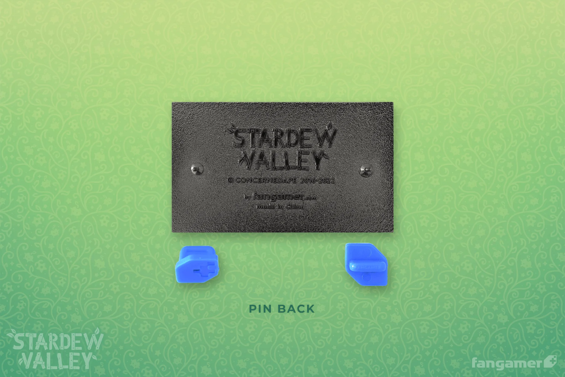 Grandpa's Bed Enamel Pin - Image 4