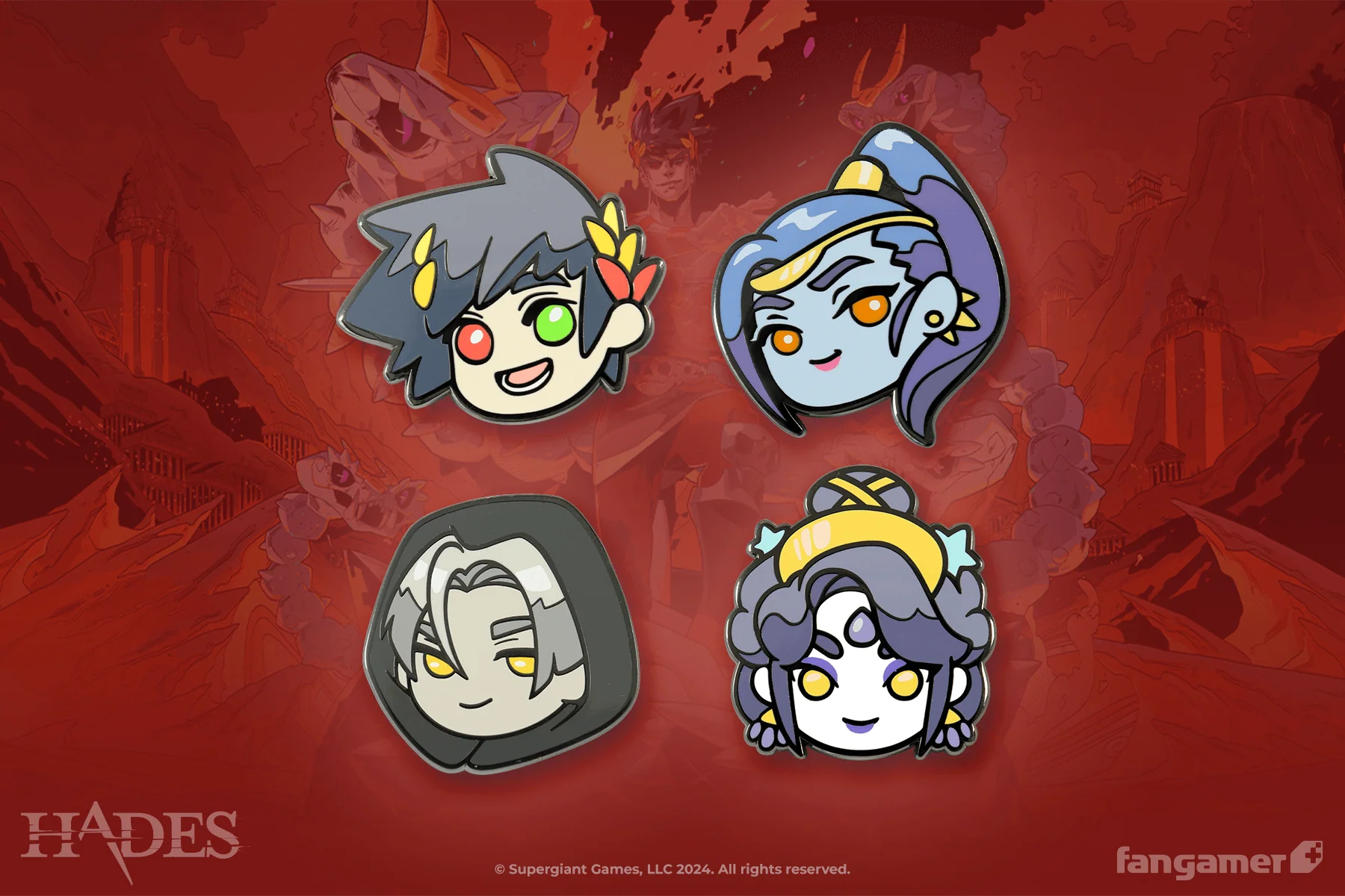 Hades Character Pin Set 1 - Image 3