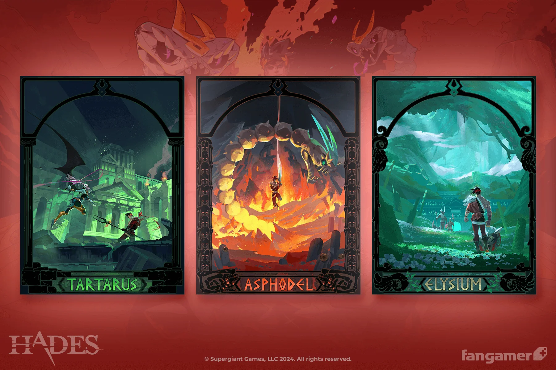 Underworld Triptych Poster Set - Image 3