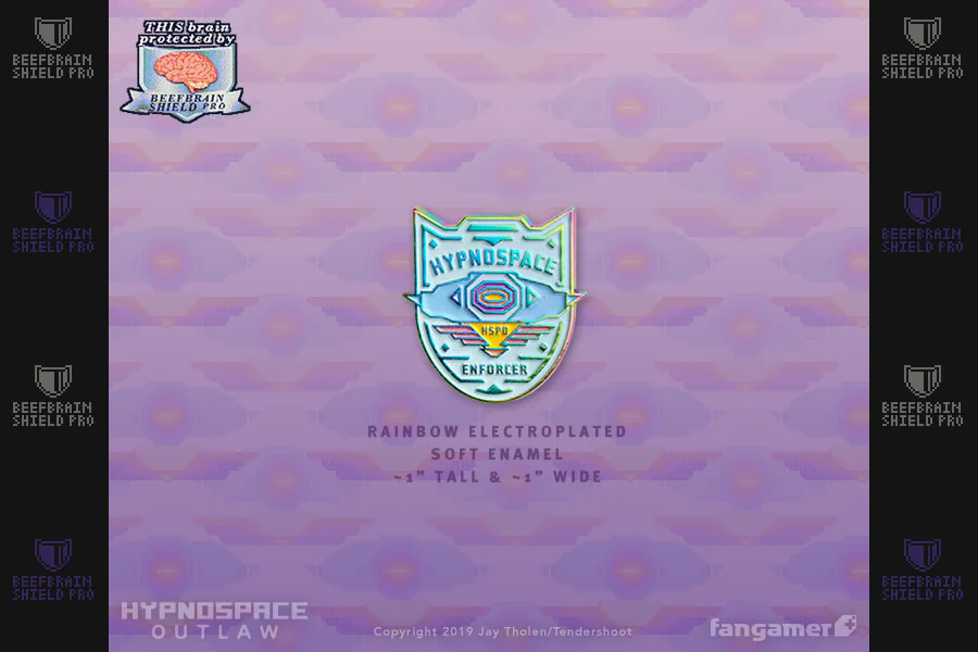 Hypnospace Enforcer Badge - Image 3