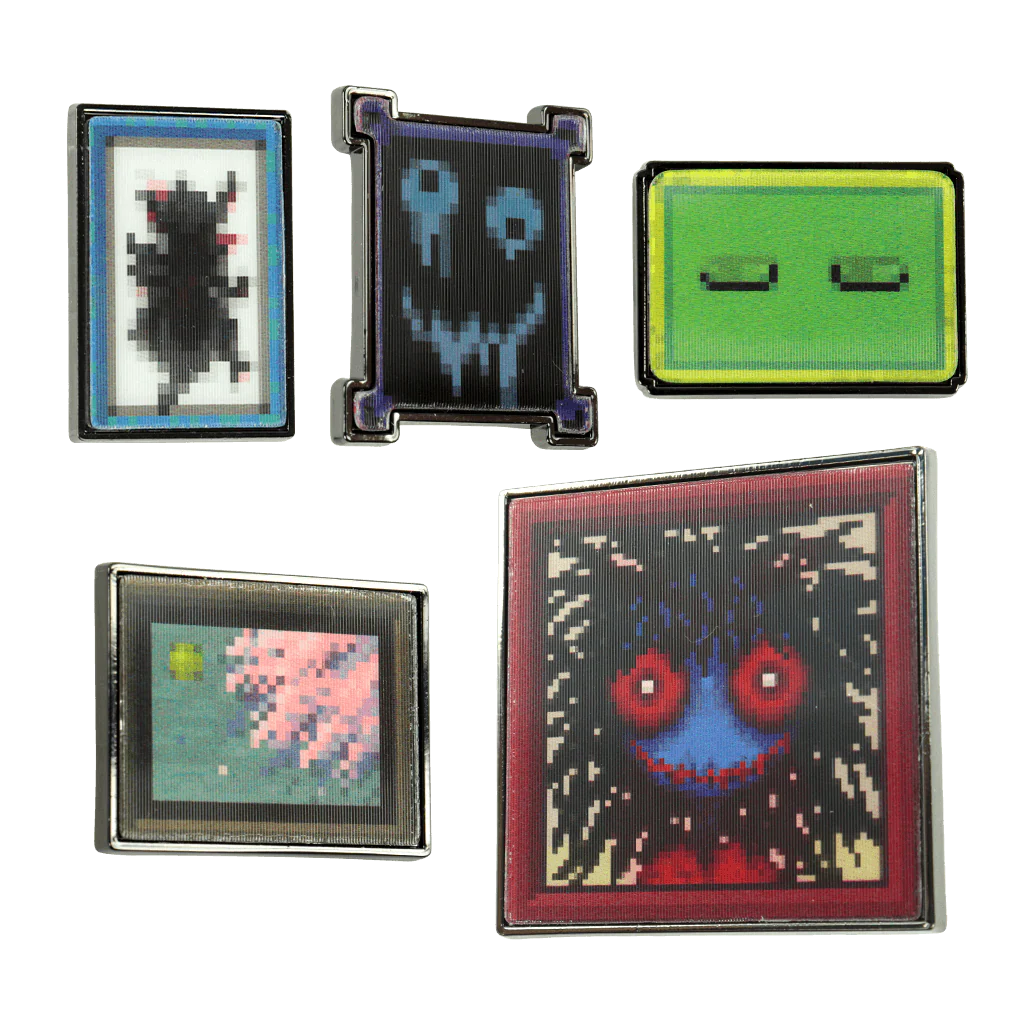Guertena Artwork Lenticular Pin Set - Image 3