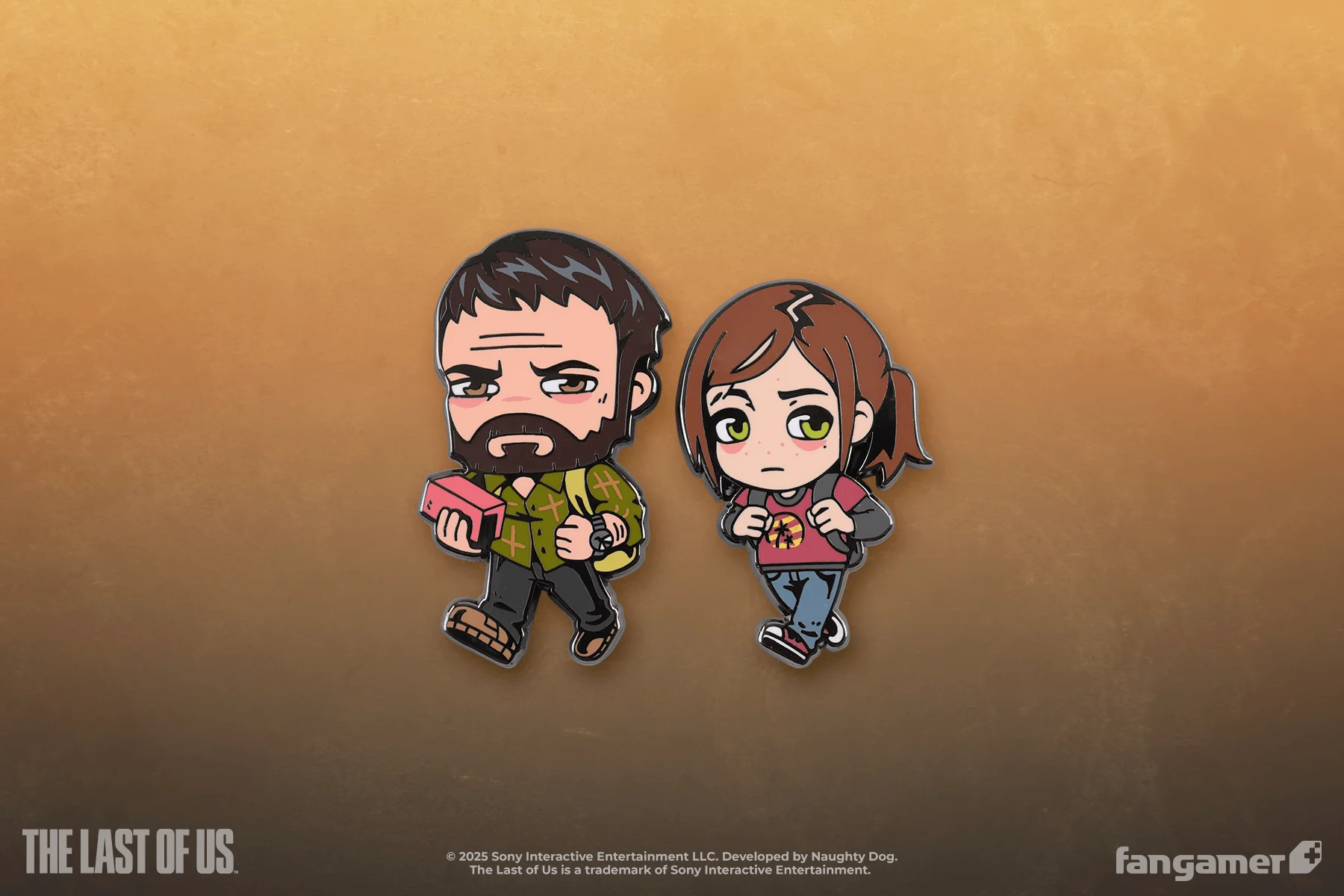 Joel and Ellie Pin Set - Image 3