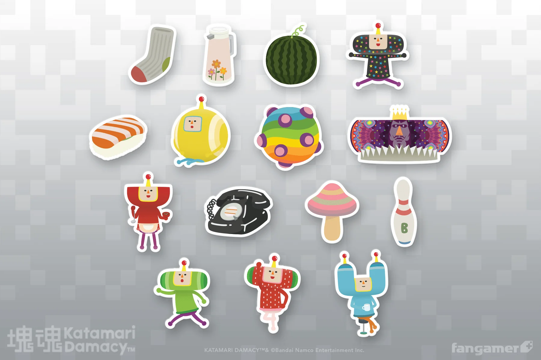 Katamari Fridge Magnets - Image 4