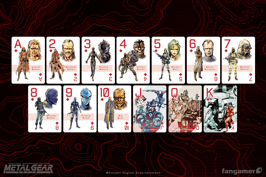 Metal Gear Solid Playing Cards - Image 7