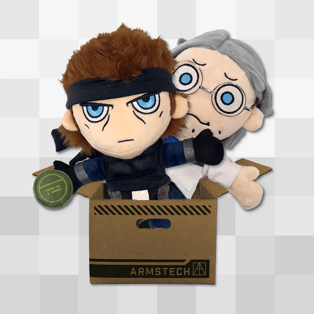 Snake and Otacon Plush Set - Image 3