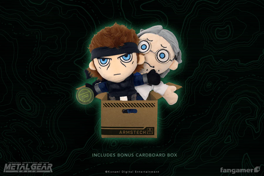 Snake and Otacon Plush Set - Image 4