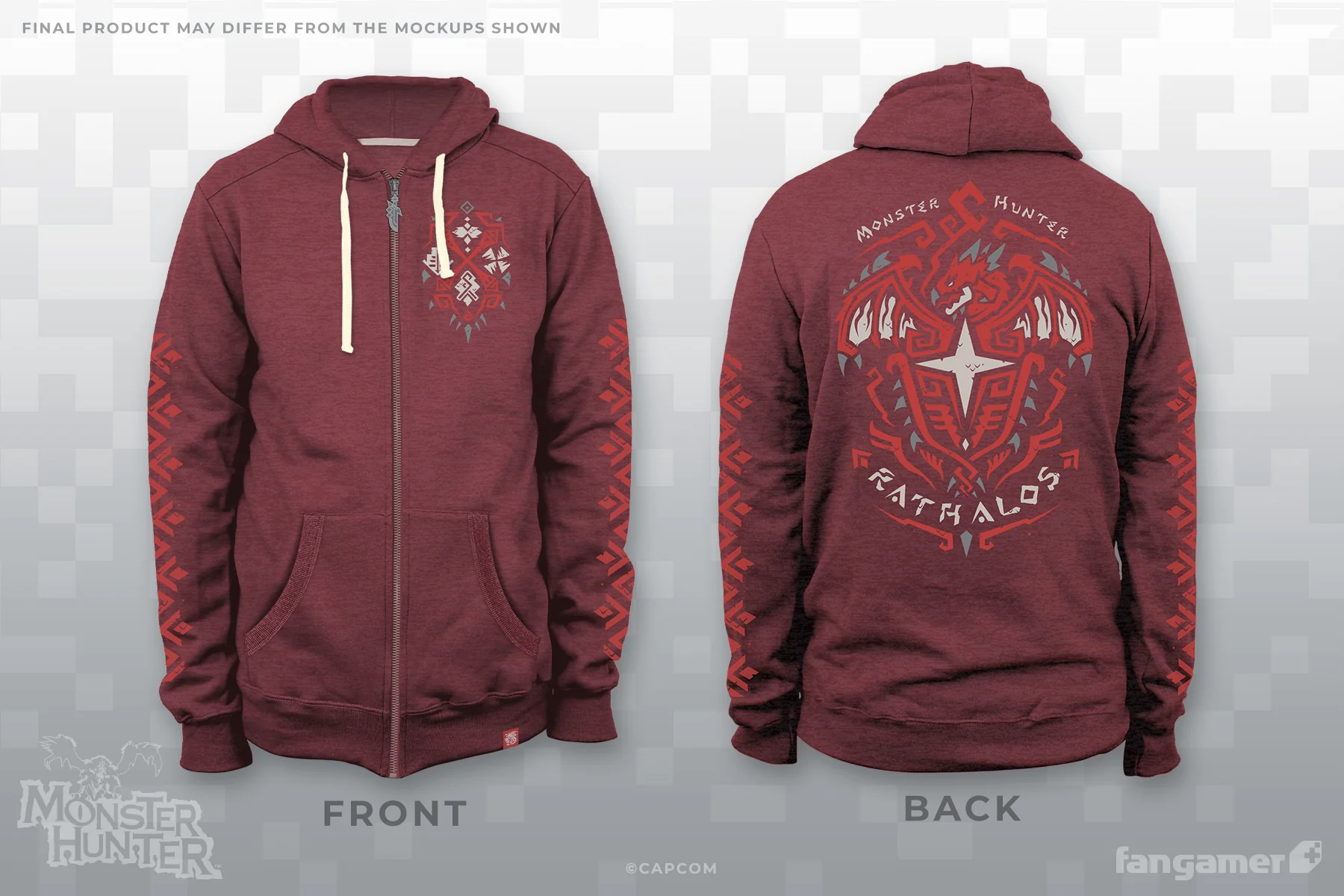Rathalos Hunter Hoodie - Image 3