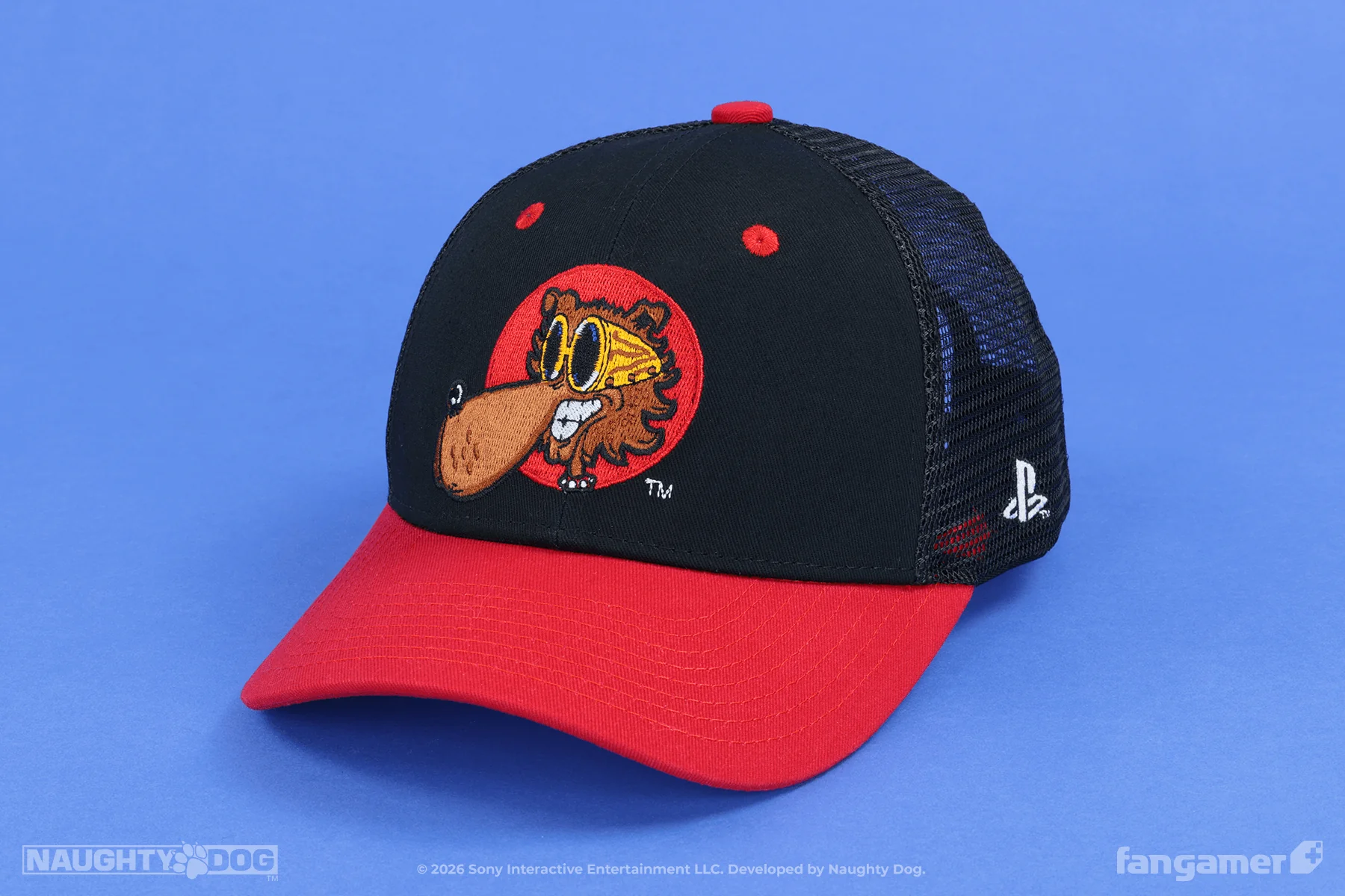 Naughty Dog Retro Logo Hat - Image 4