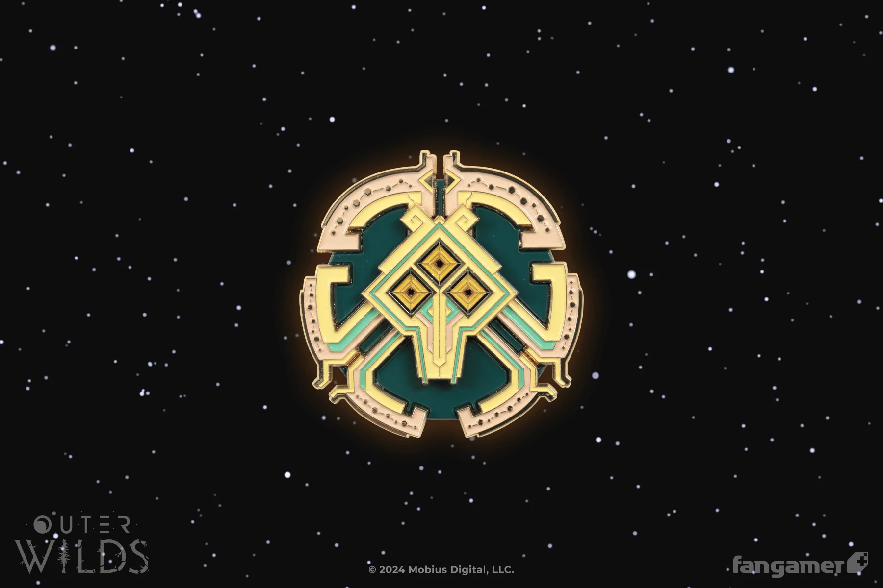 Nomai Mask Pin - Image 3