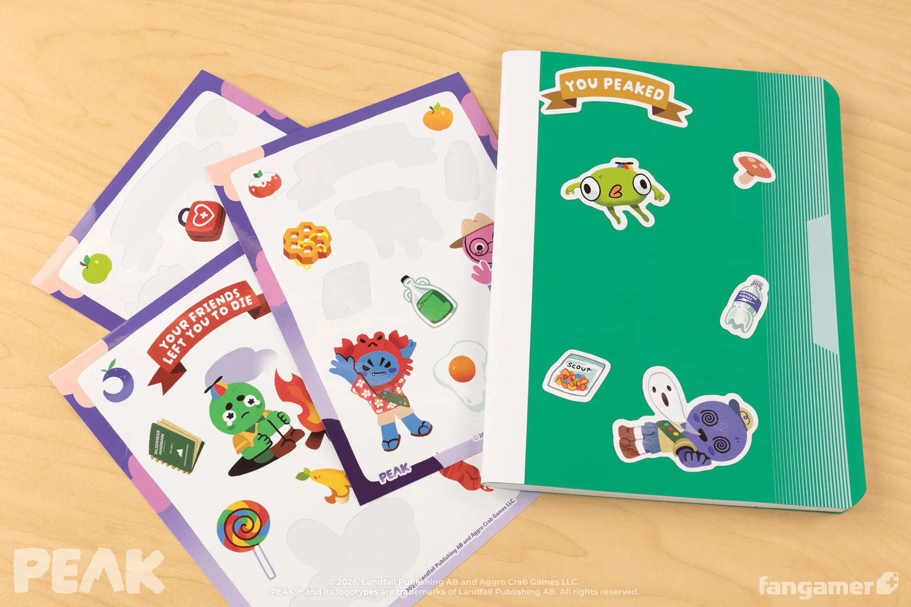You Peaked Sticker Sheet Set - Image 5