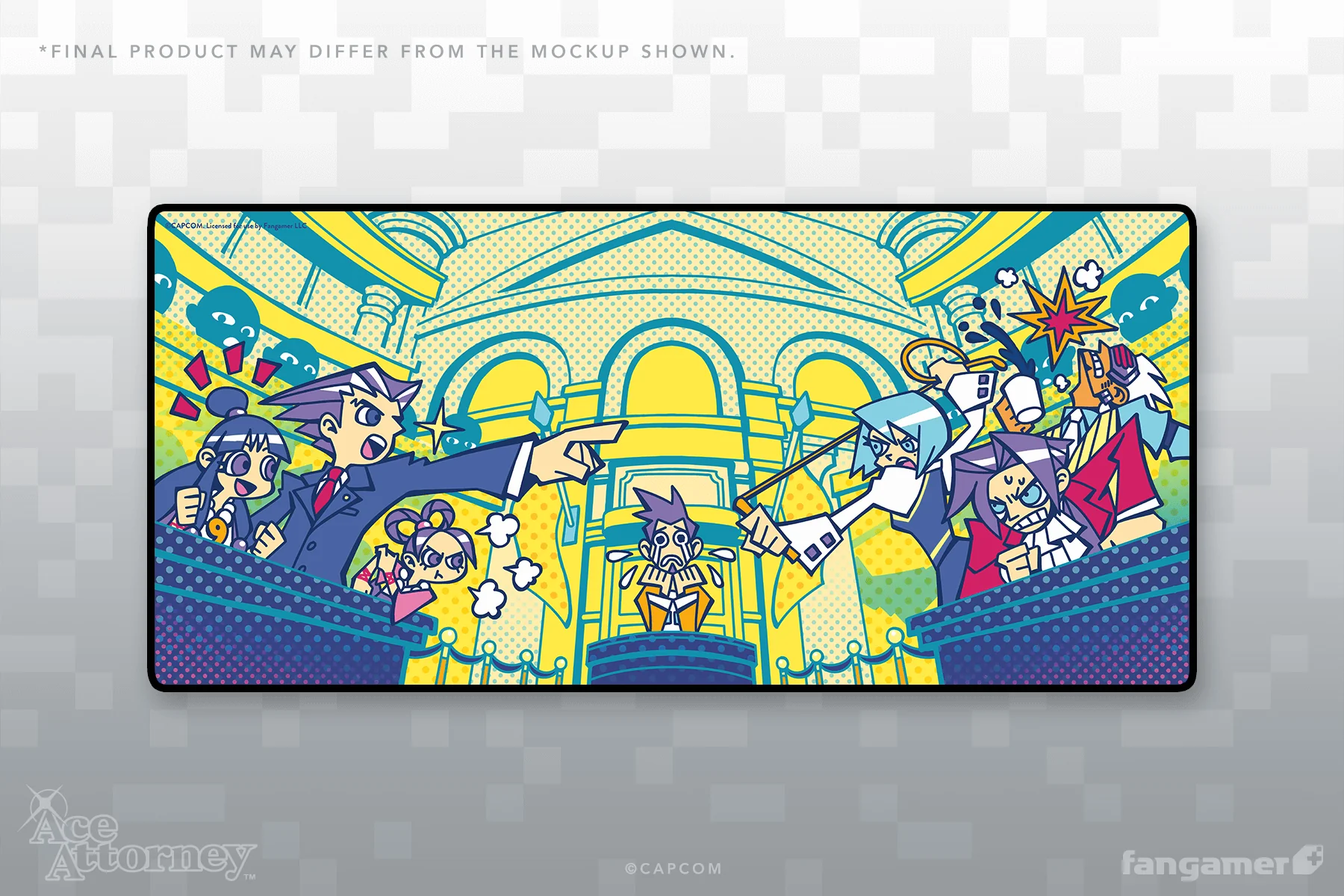 Courtroom Desk Mat - Image 11