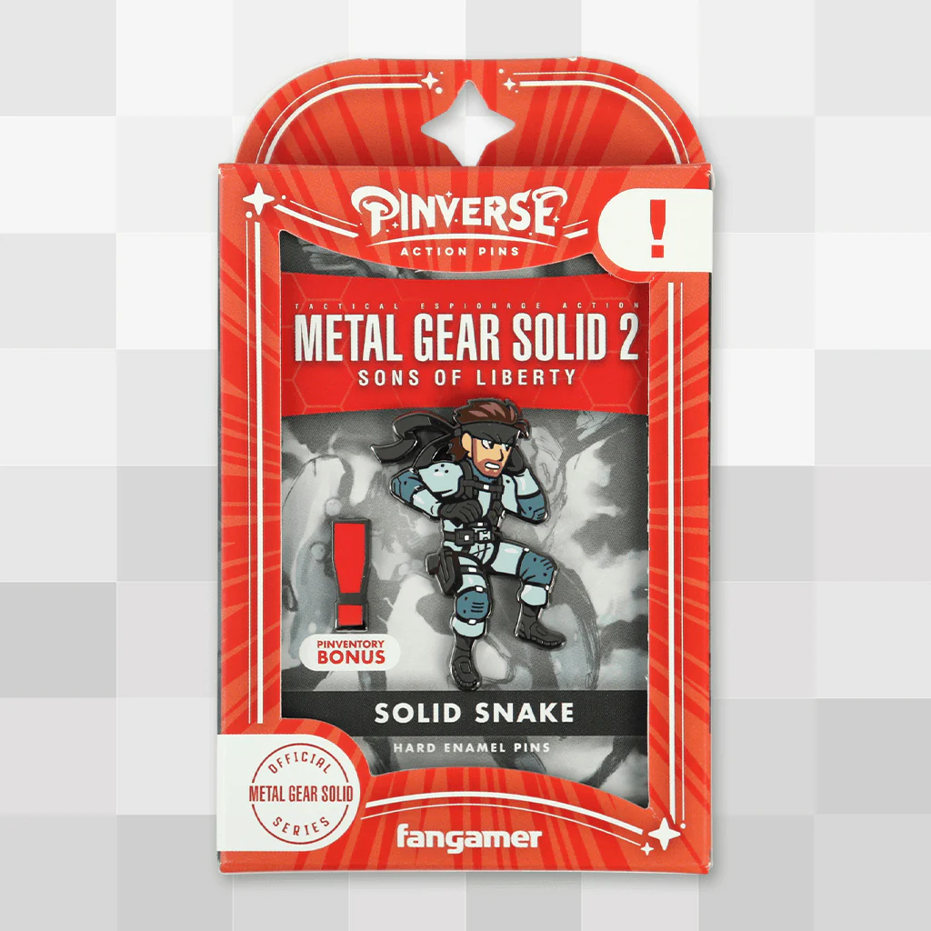 PINVERSE - Solid Snake Pin Pack