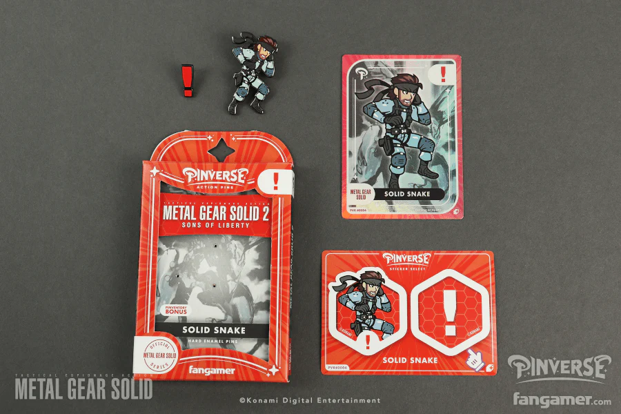 PINVERSE - Solid Snake Pin Pack - Image 8
