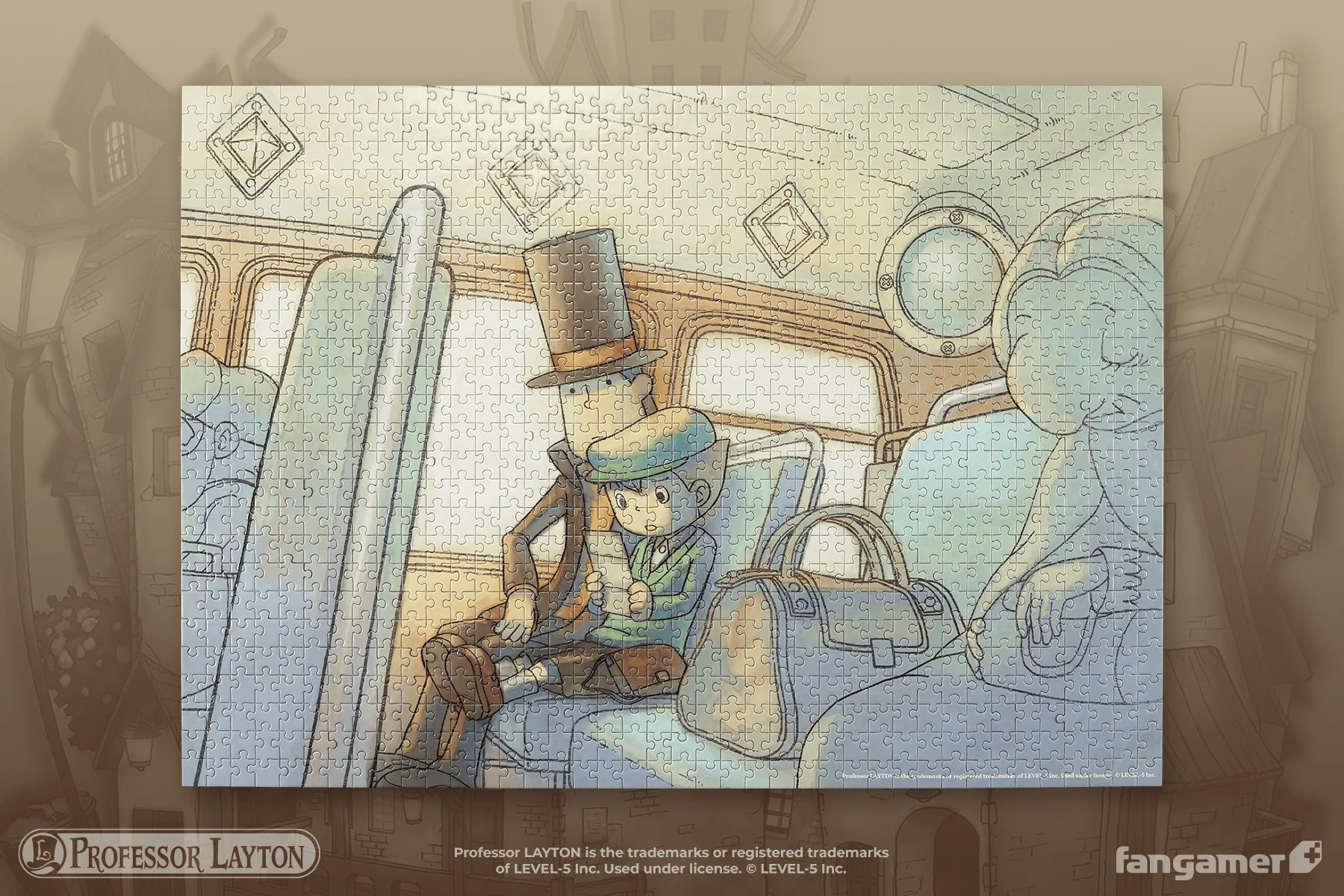 Professor Layton Jigsaw Puzzle - Image 4
