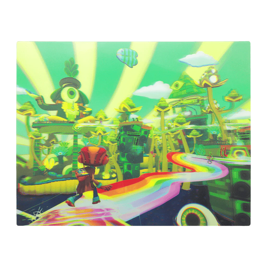 Eye Shrine Lenticular Print - Image 2