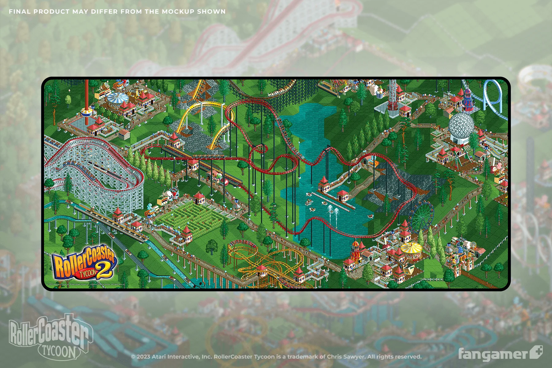 Under Construction Desk Mat - Image 3