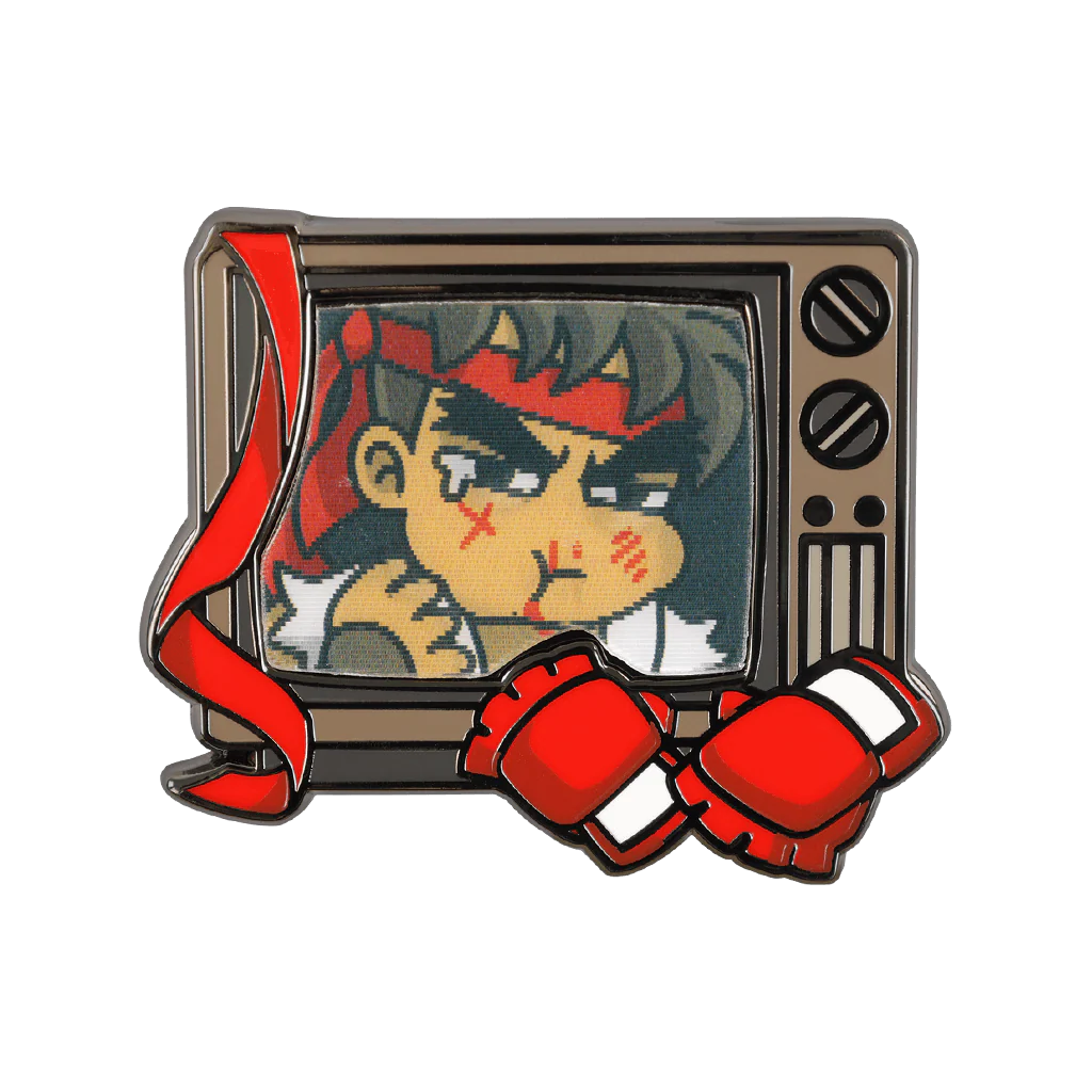 Street Fighter Buddies Lenticular Pin: Ryu - Image 3